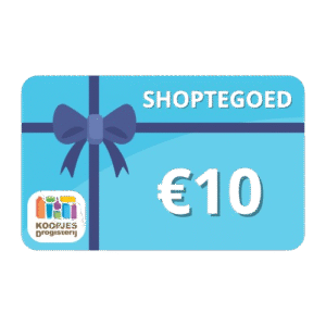 €10,00 Koopjesdrogisterij tegoed