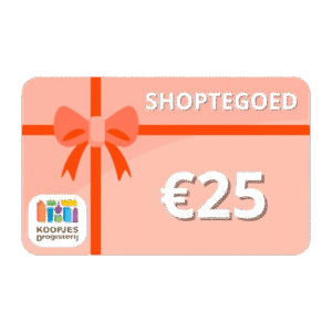 €25,00 Koopjesdrogisterij tegoed